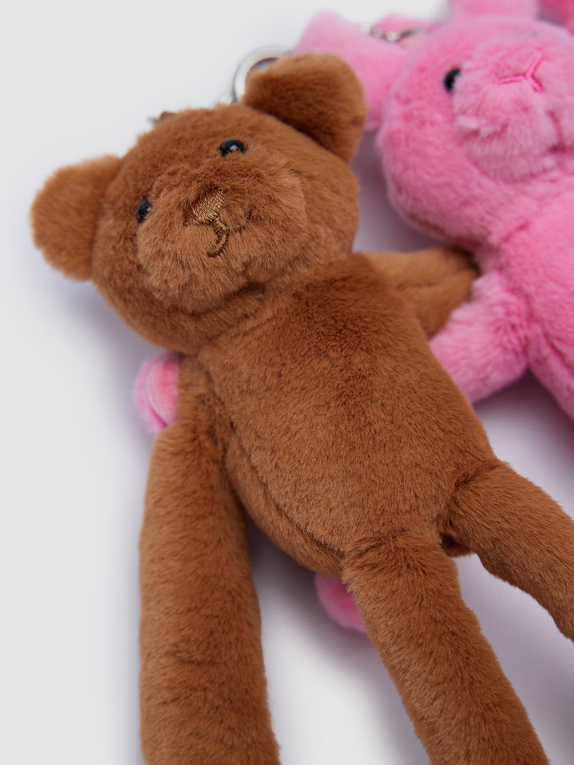 Bunny Bear Fluffy Key Charms