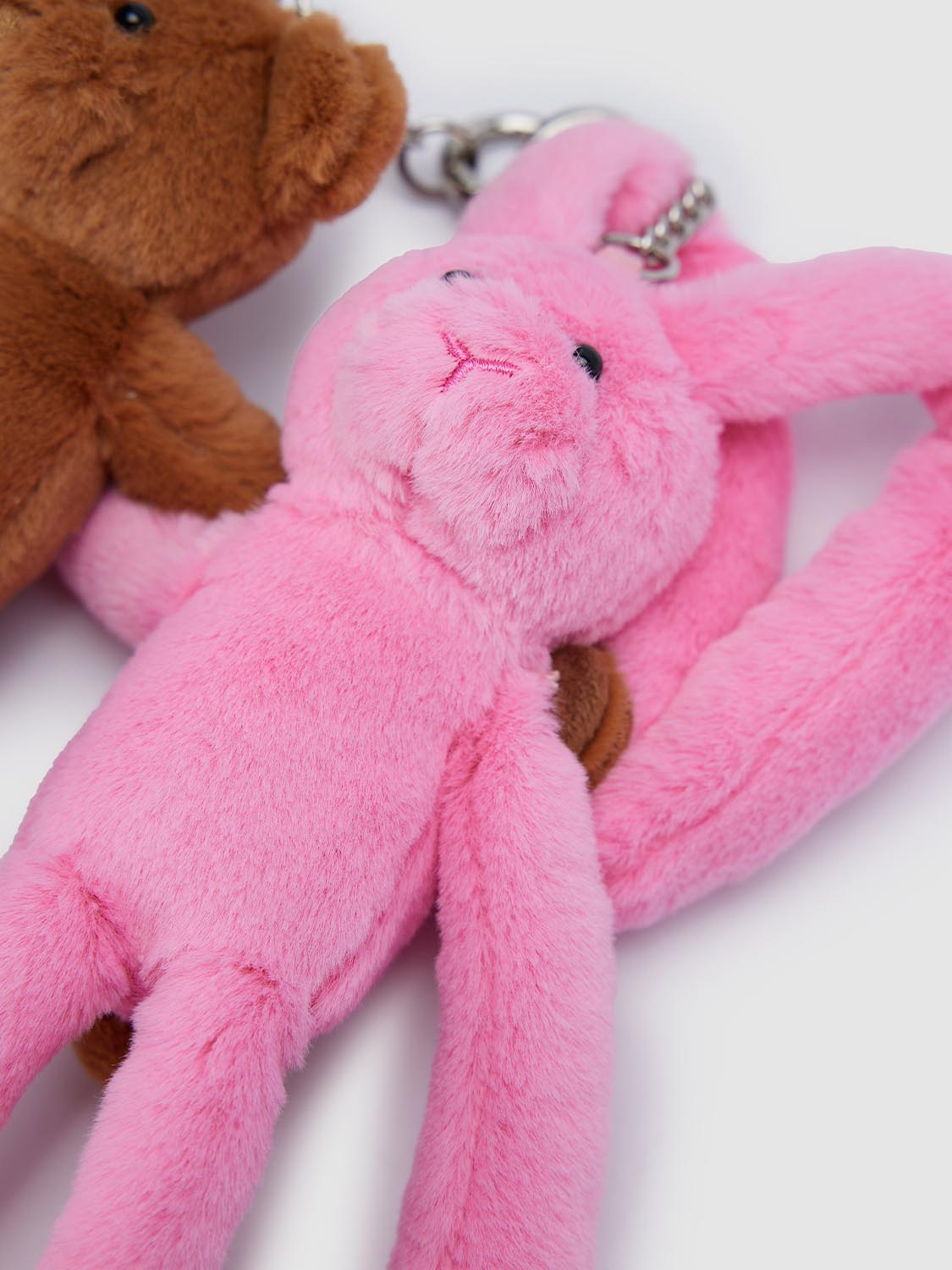 Bunny Bear Fluffy Key Charms