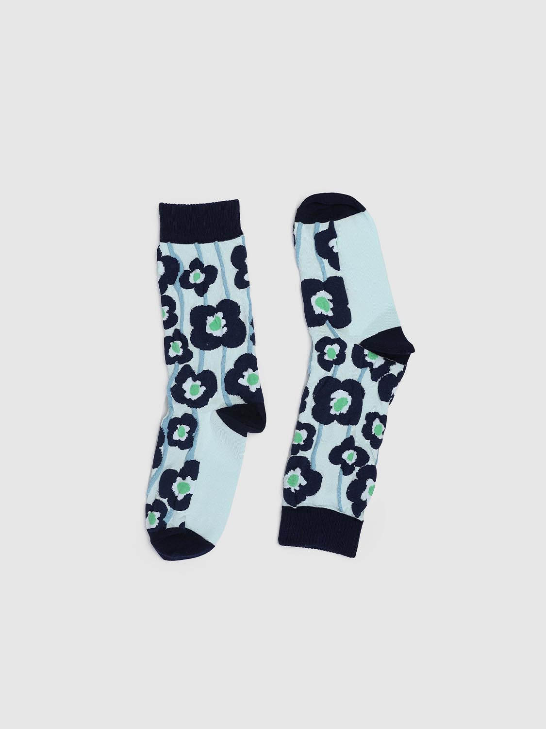 Floral Print Socks