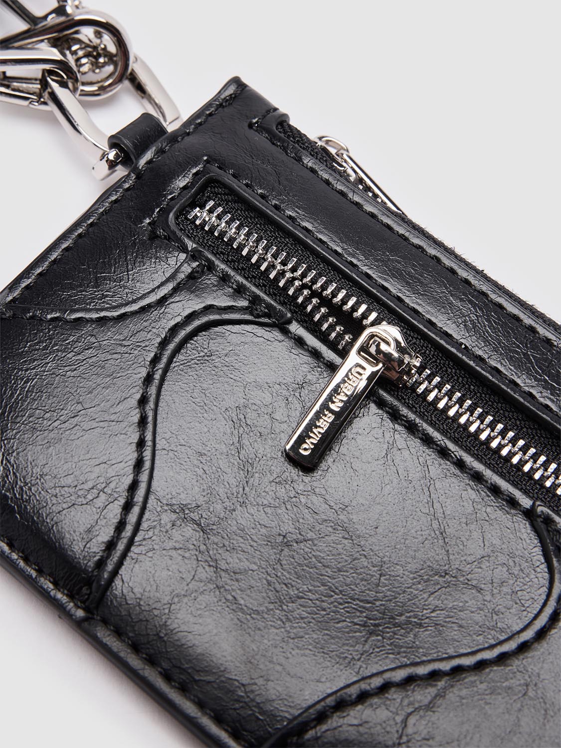 Heart Vegan Leather Key Charms