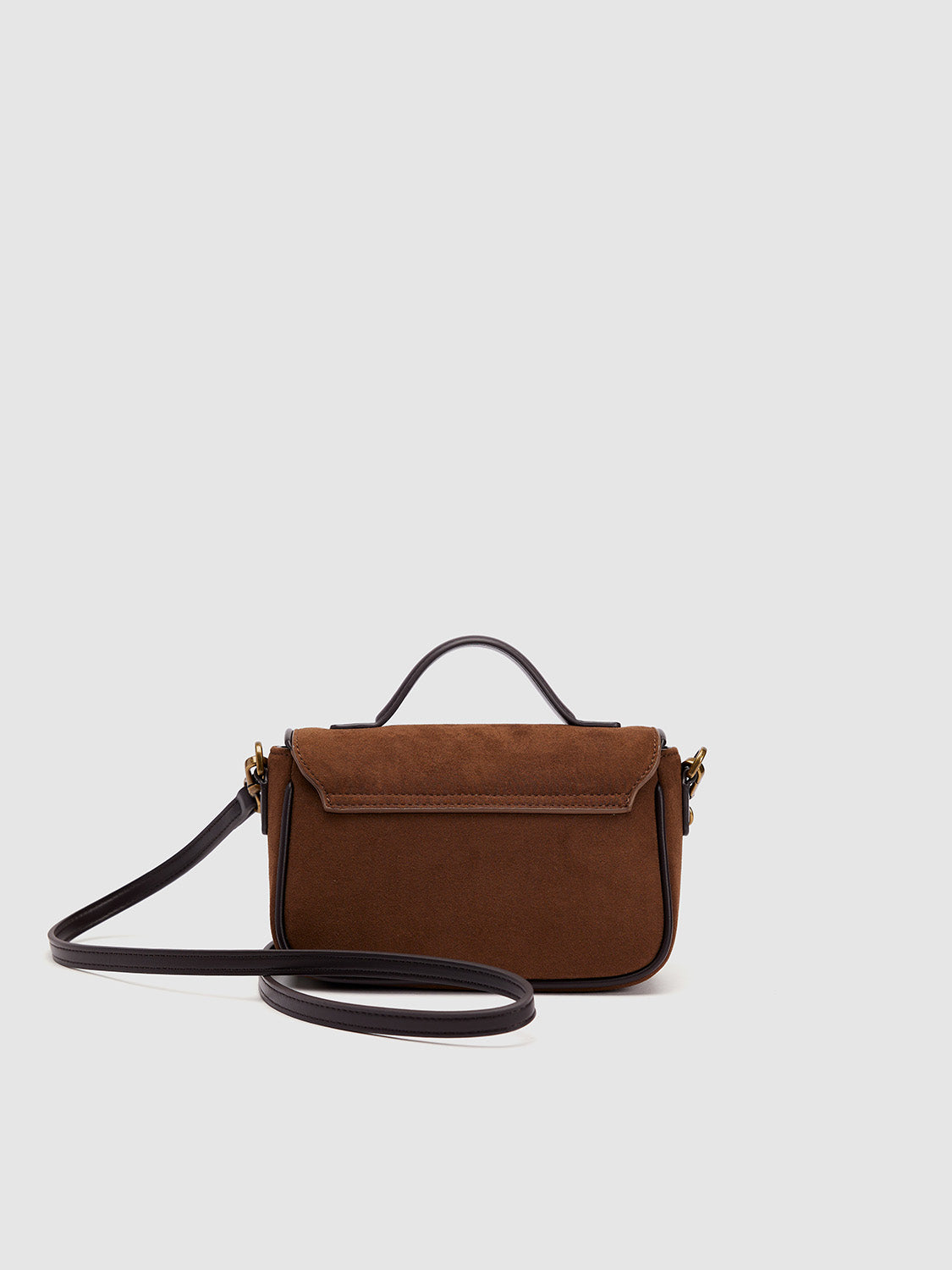 Double Buckled Shoulder Bag