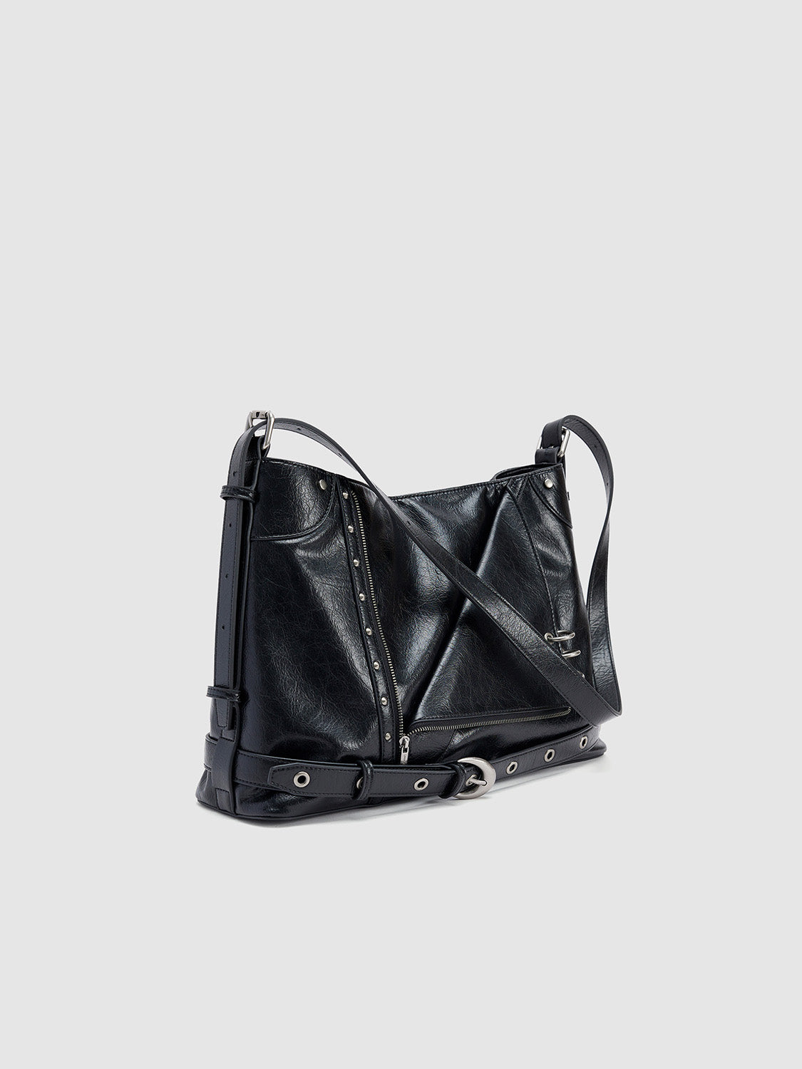 Vegan Leather Large Shoulder Bags