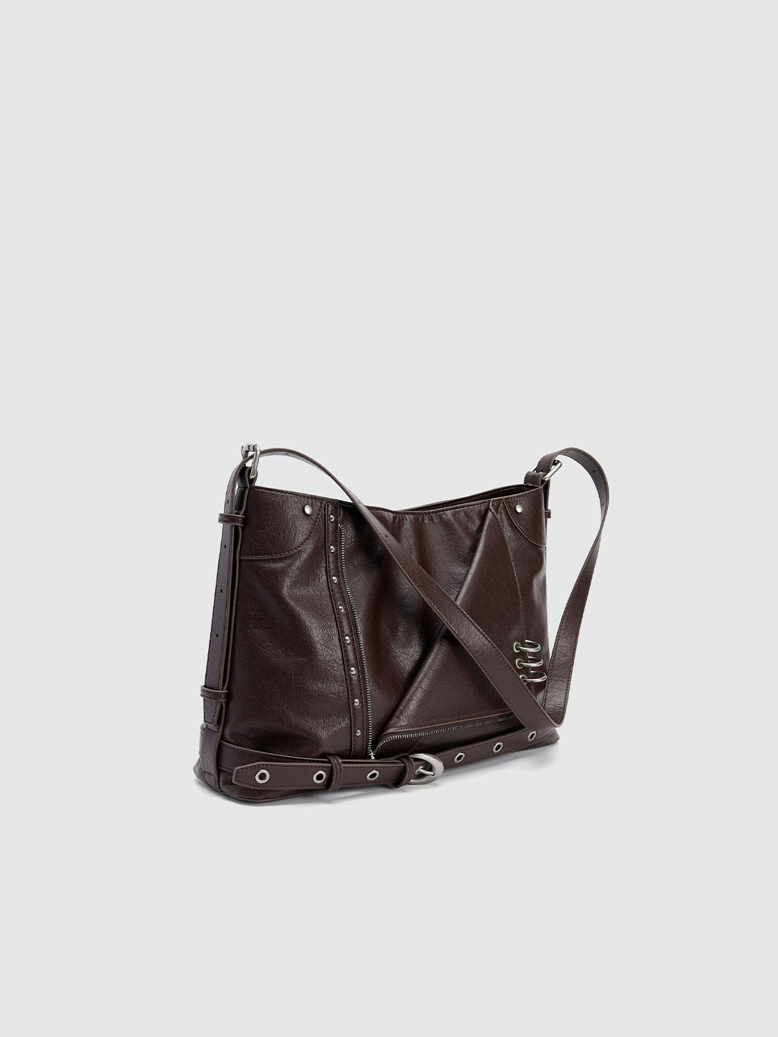 Vegan Leather Large Shoulder Bags