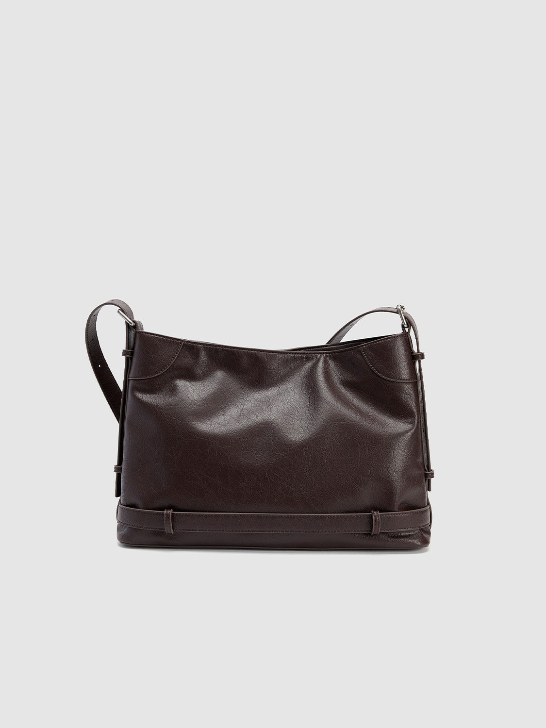 Vegan Leather Large Shoulder Bags