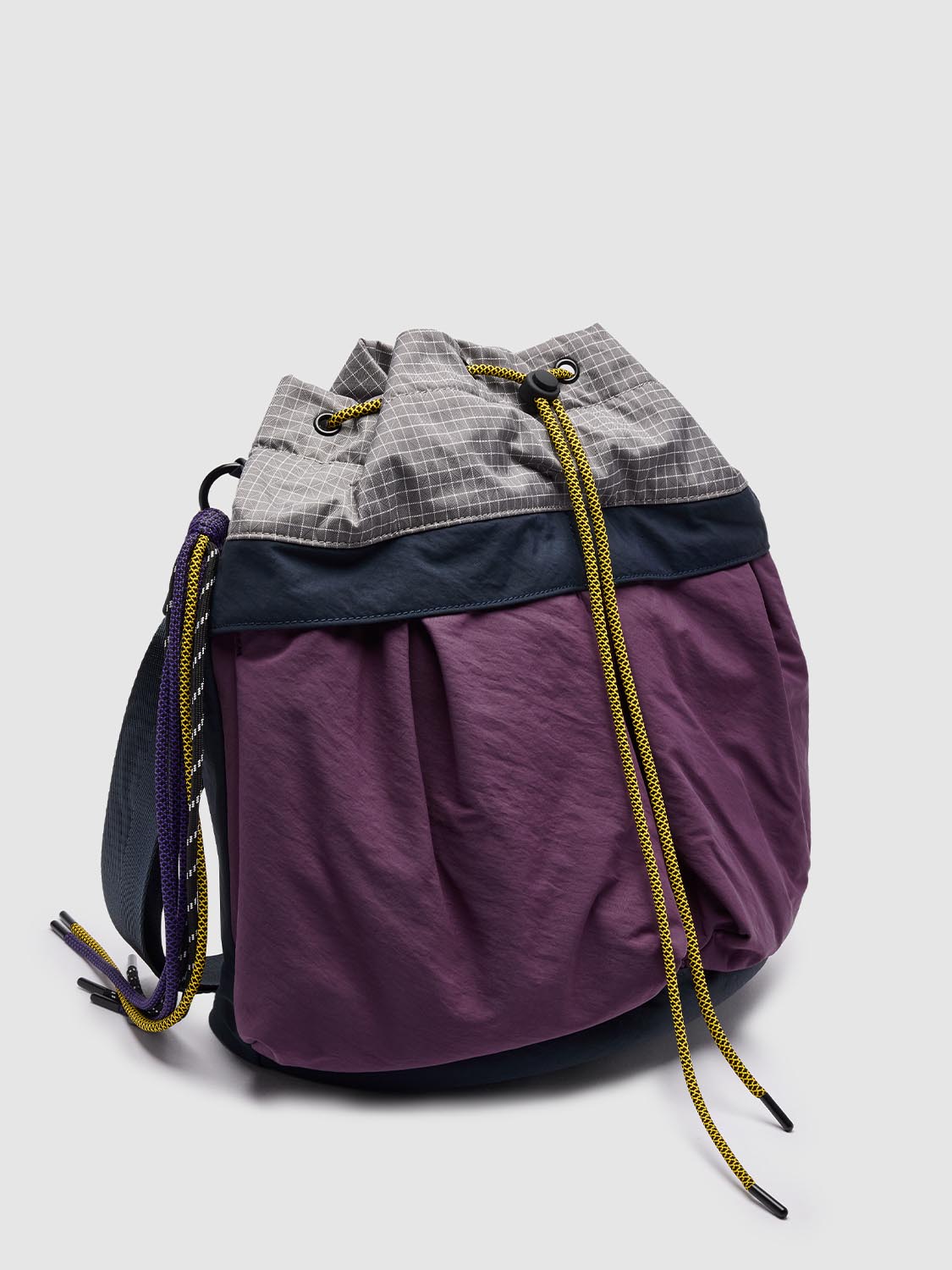 Colorblock Drawstring Shoulder Bags