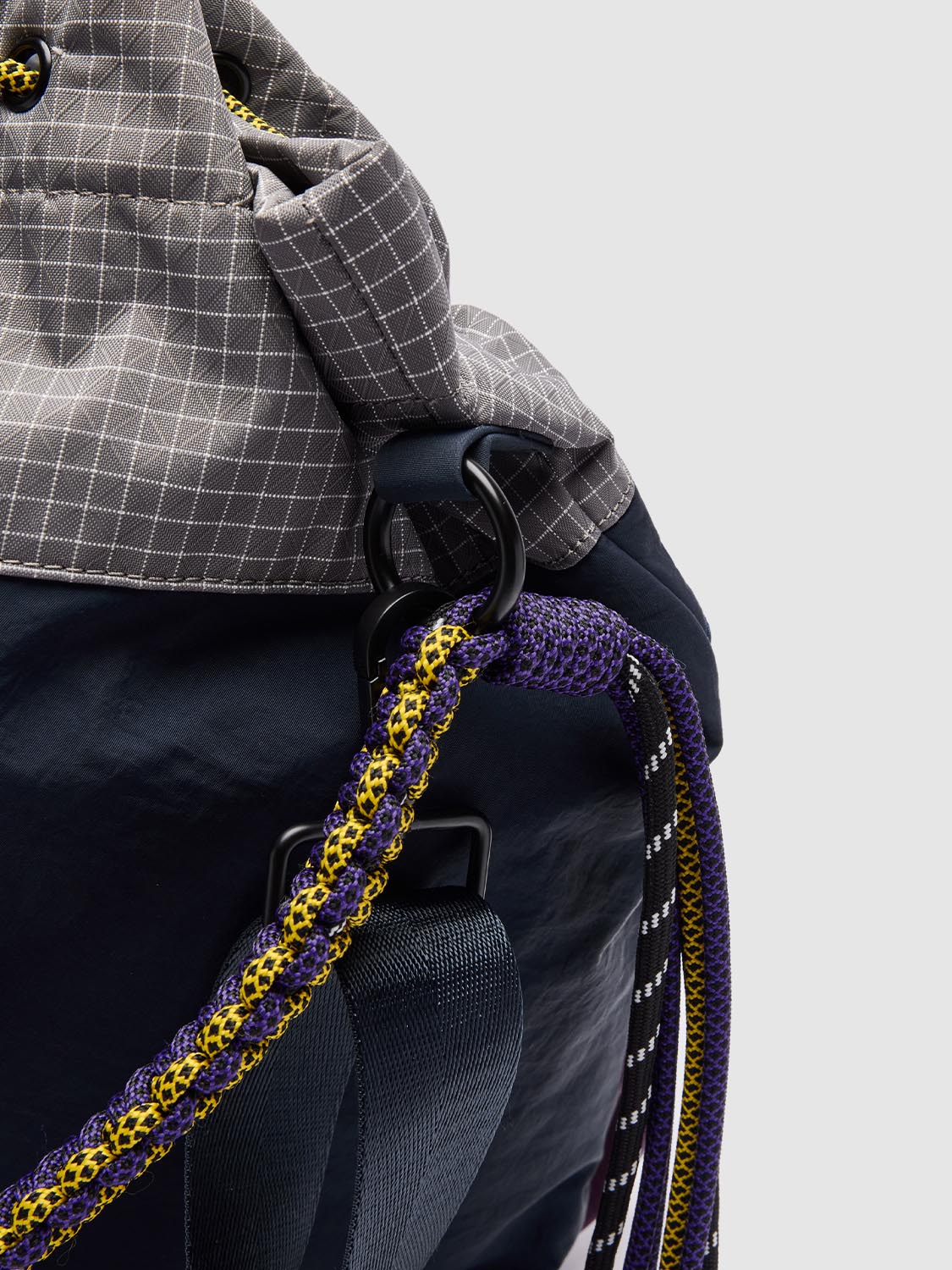 Colorblock Drawstring Shoulder Bags