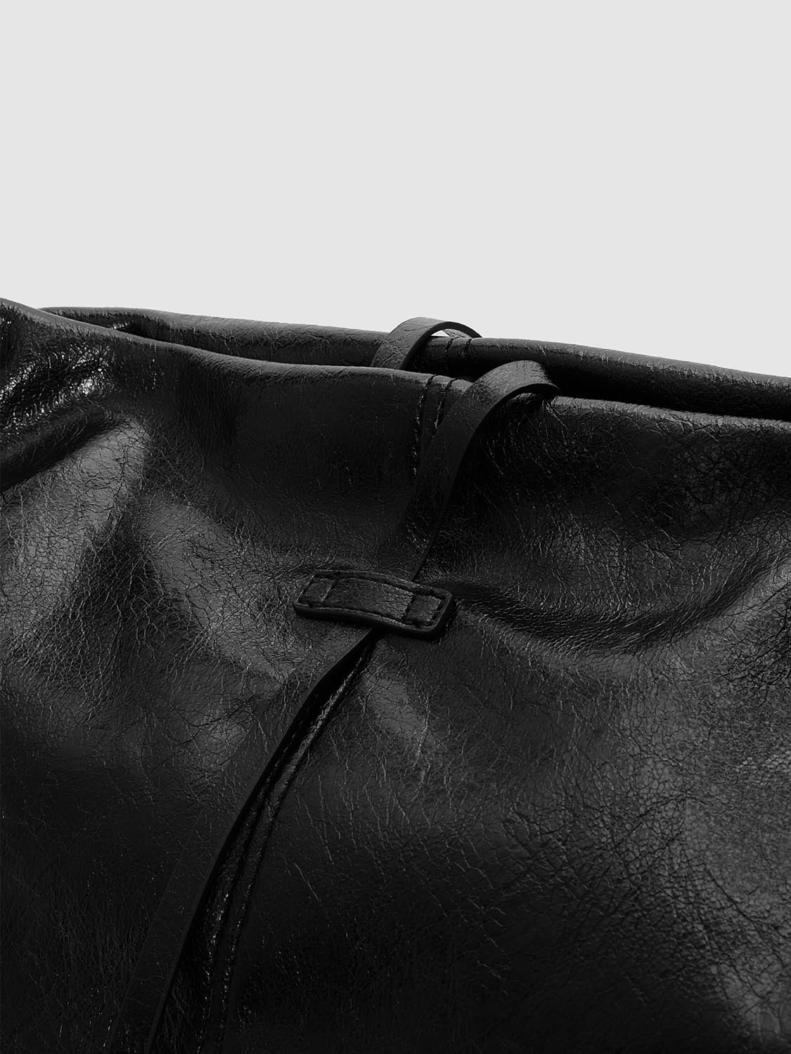 Vegan Leather Oversize Shoulder Bags