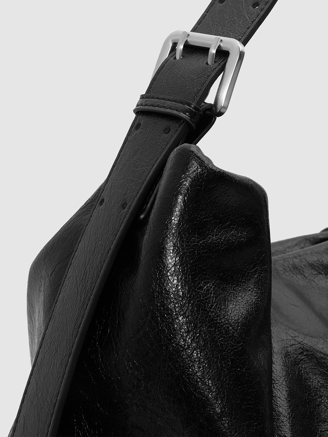 Vegan Leather Oversize Shoulder Bags