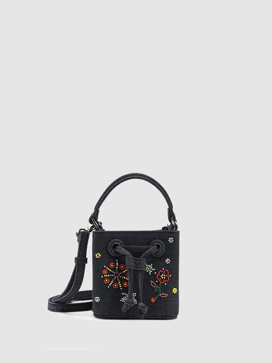 Beaded Handle Shoulder Bags