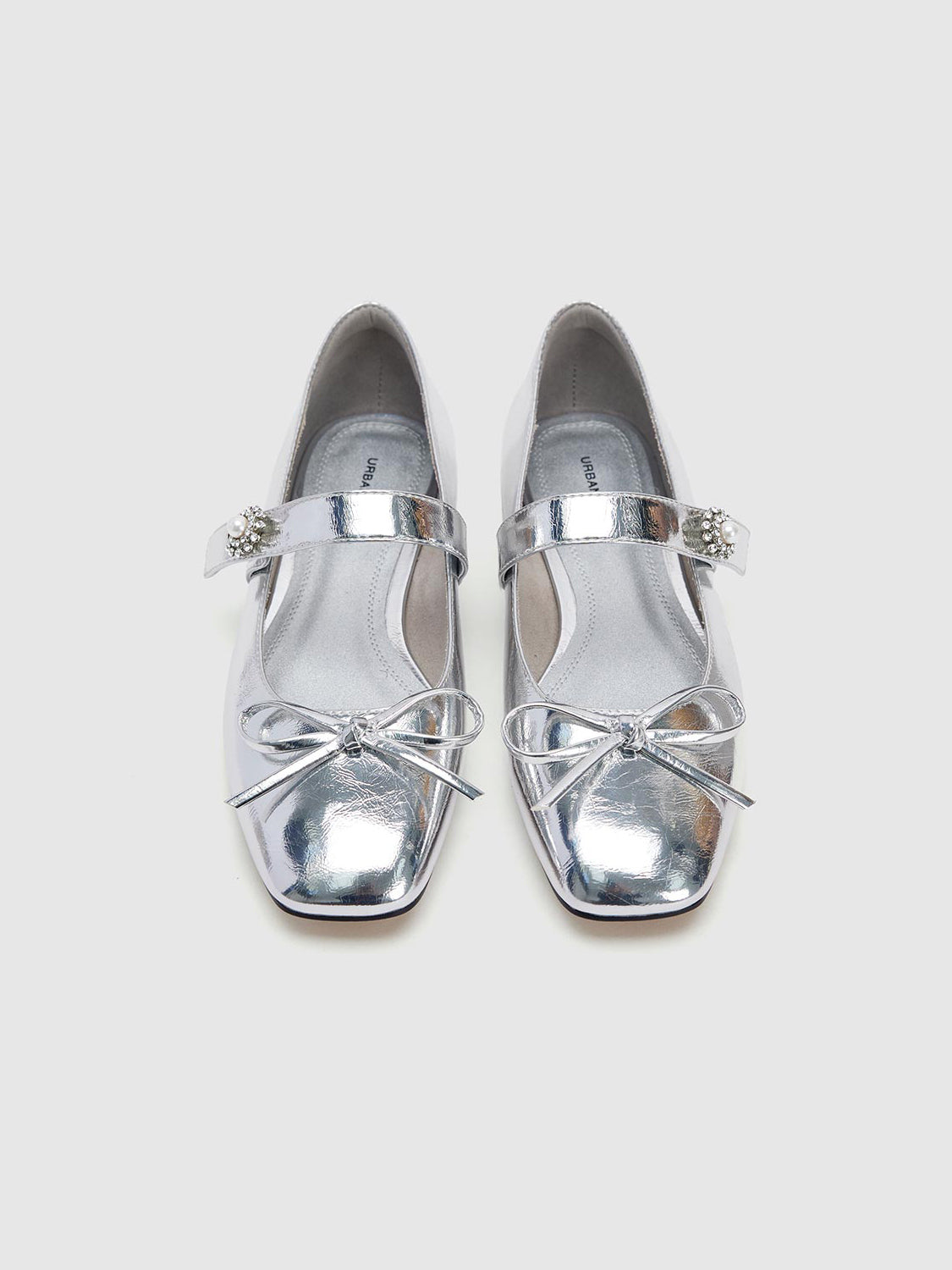 Bow Decor Low-Cut Uppers Pumps