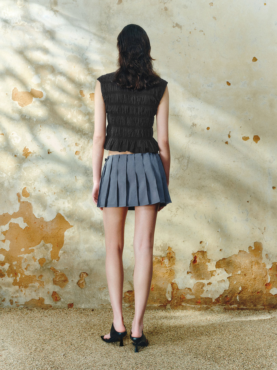 Shirred Overhead Shirt