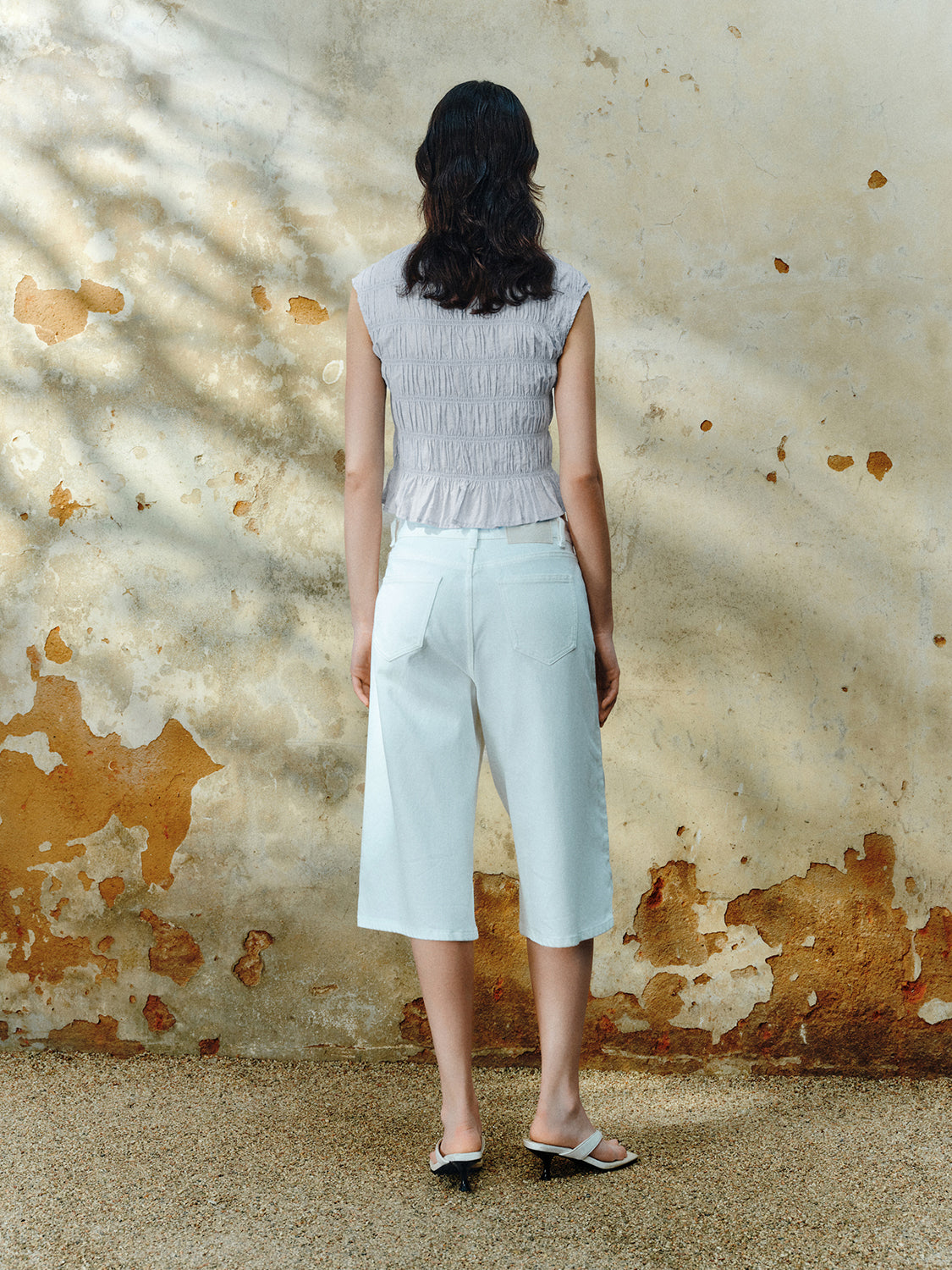 Shirred Overhead Shirt