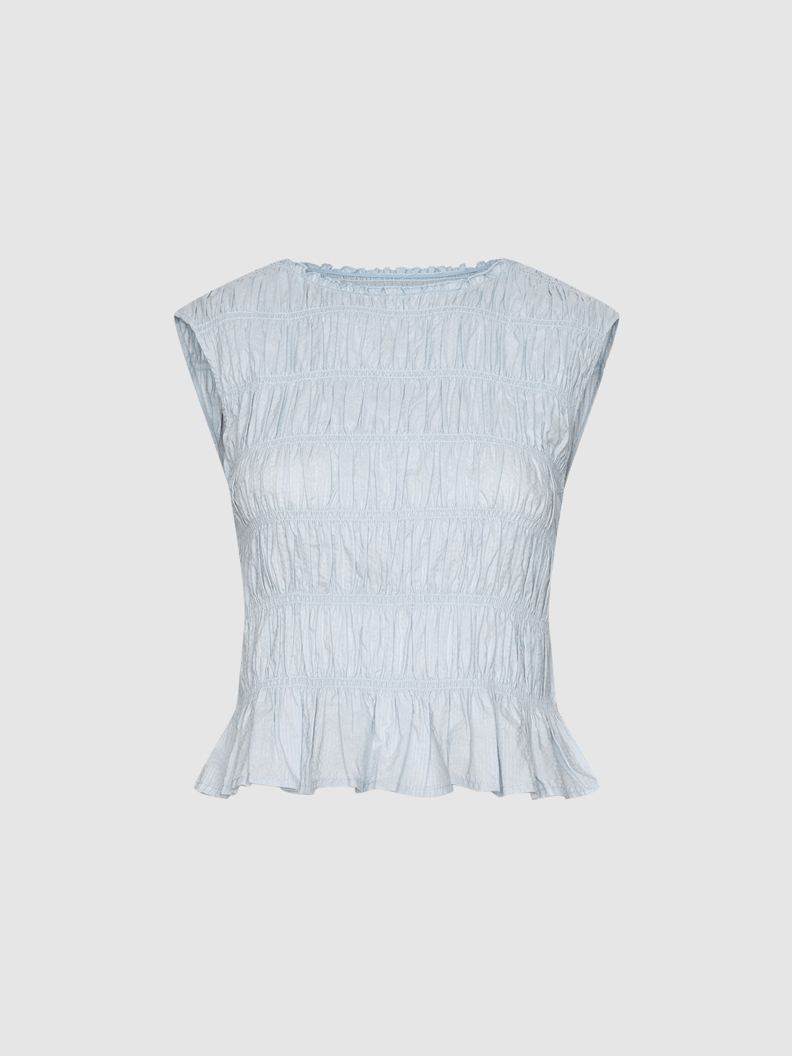 Shirred Overhead Shirt