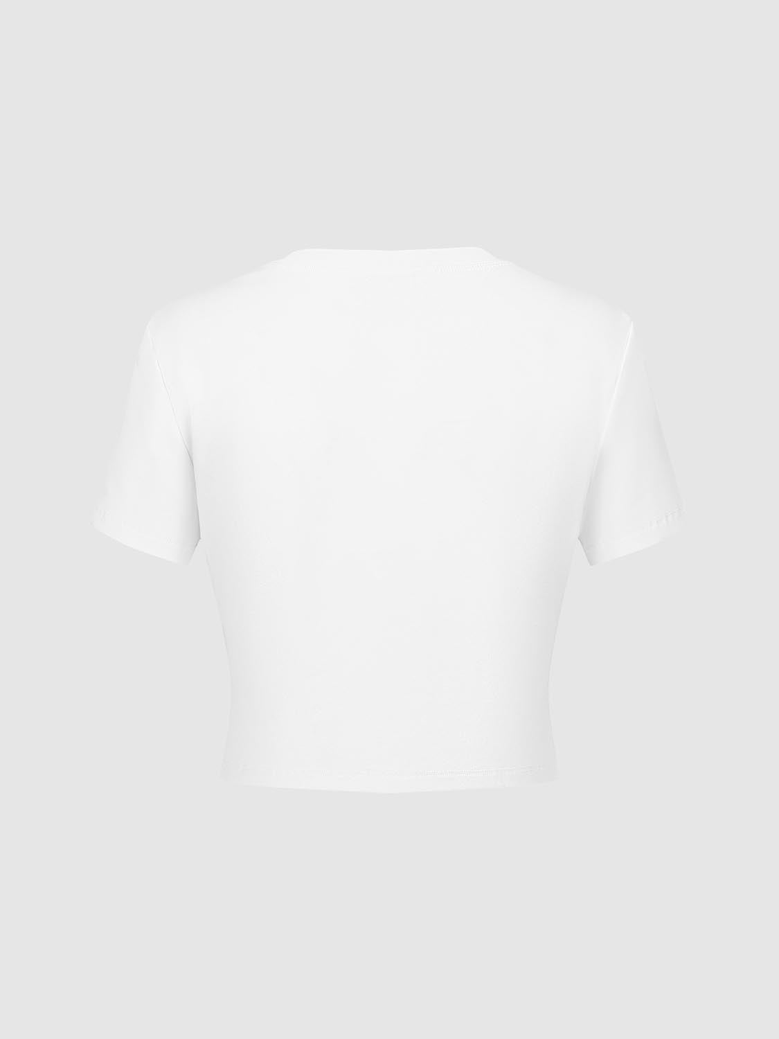 Printed Cropped T-Shirts
