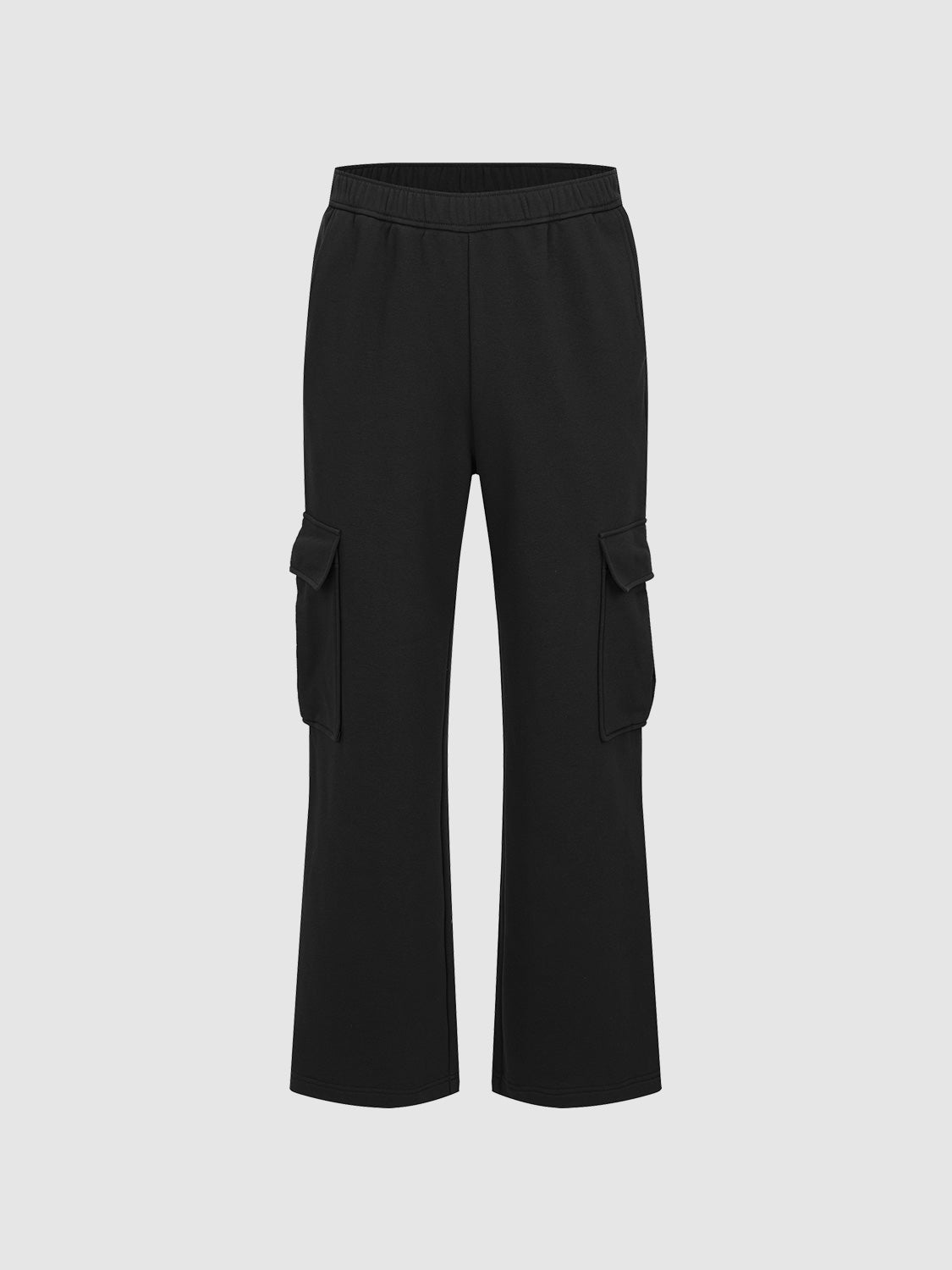 Flap Pocket Straight Pants