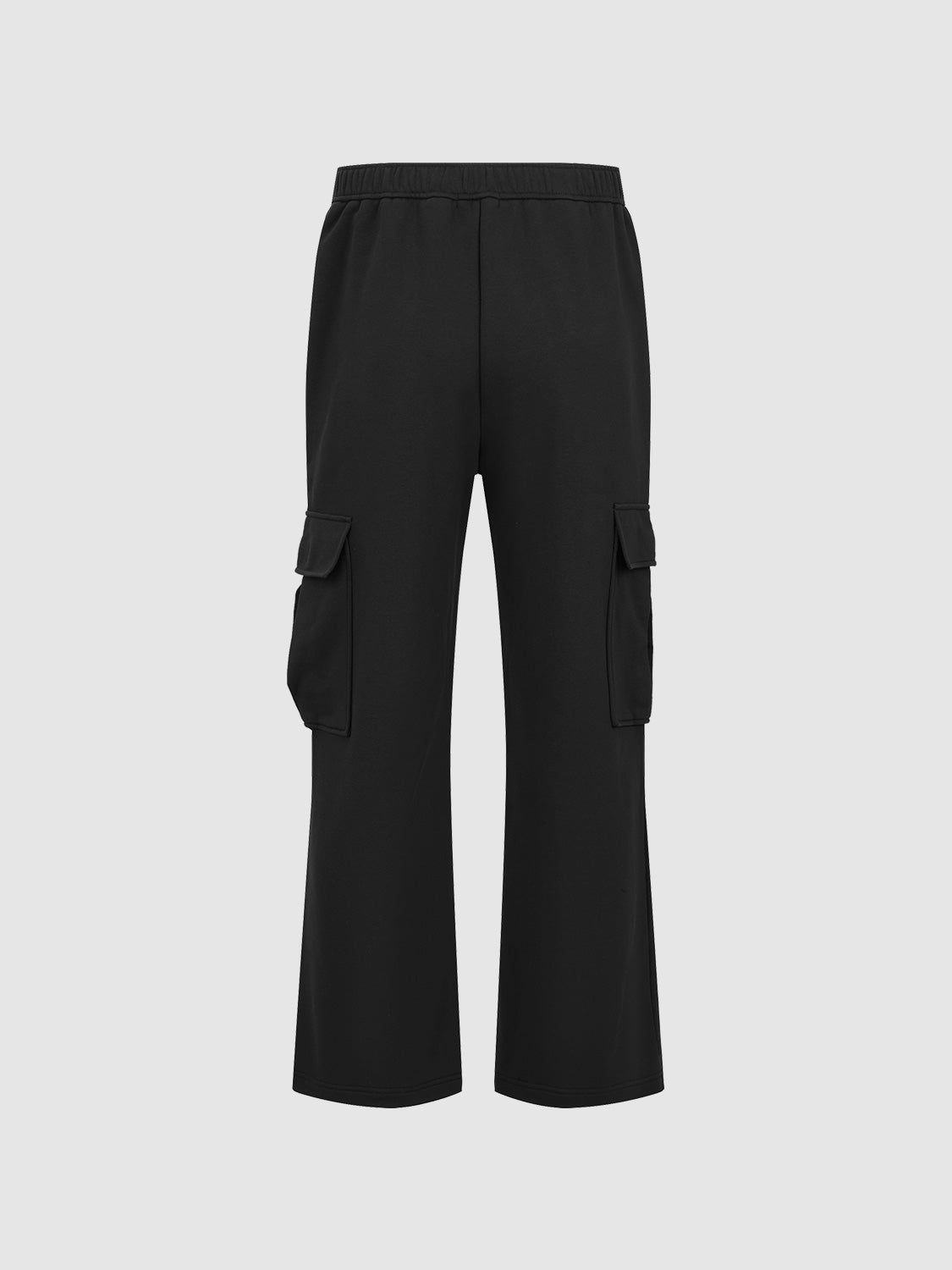 Flap Pocket Straight Pants