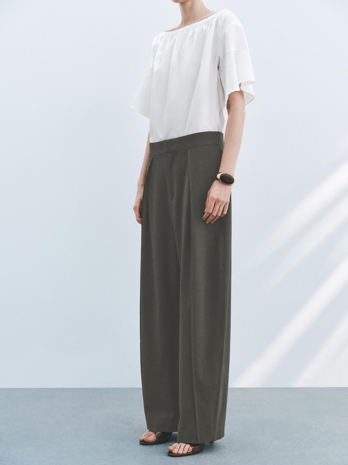 Curved Leg Pants