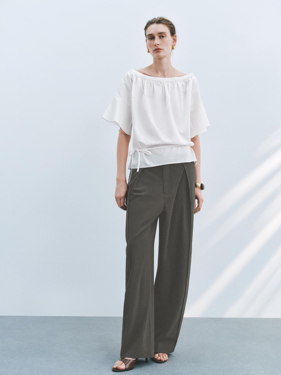 Curved Leg Pants