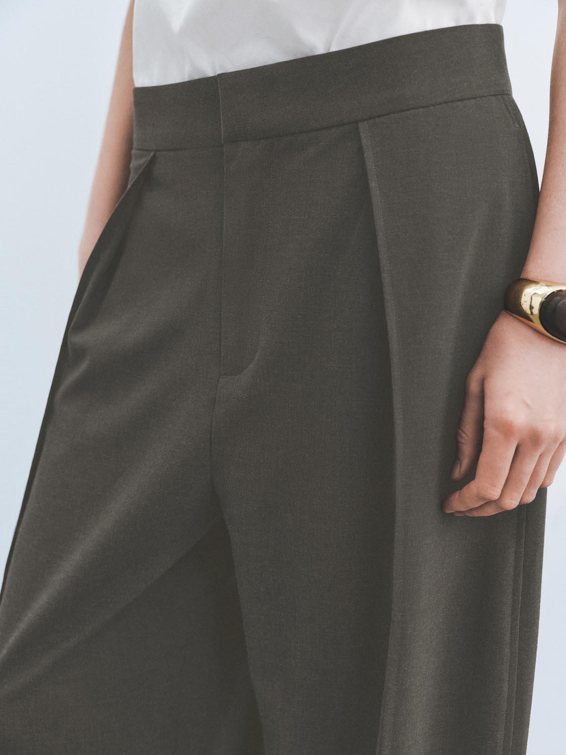 Curved Leg Pants