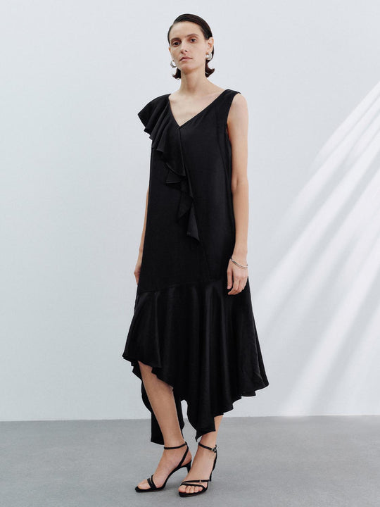 Irregular Hem A-Line Dresses