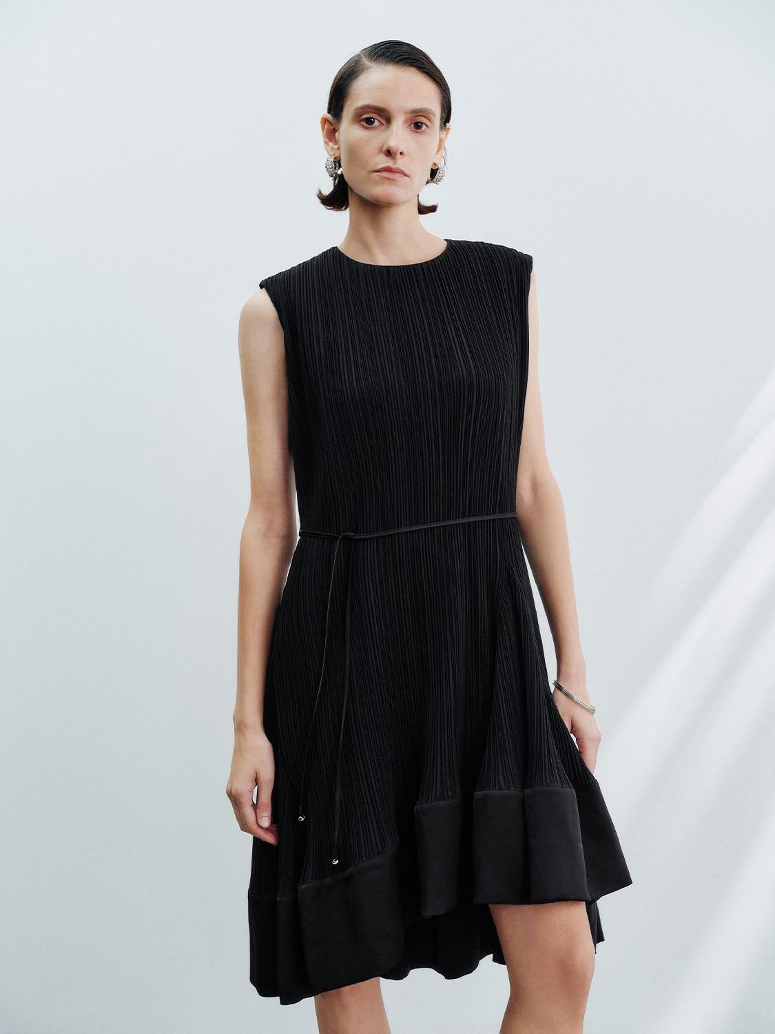 Sleeveless A-Line Mini Dresses