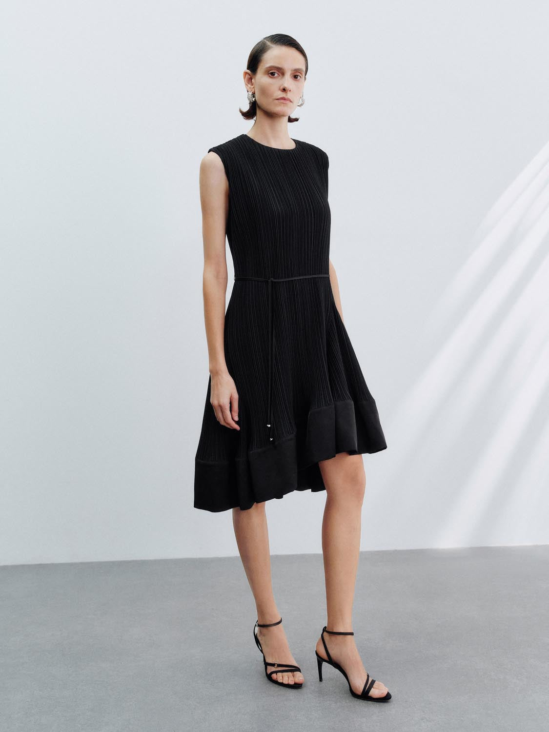 Sleeveless A-Line Mini Dresses
