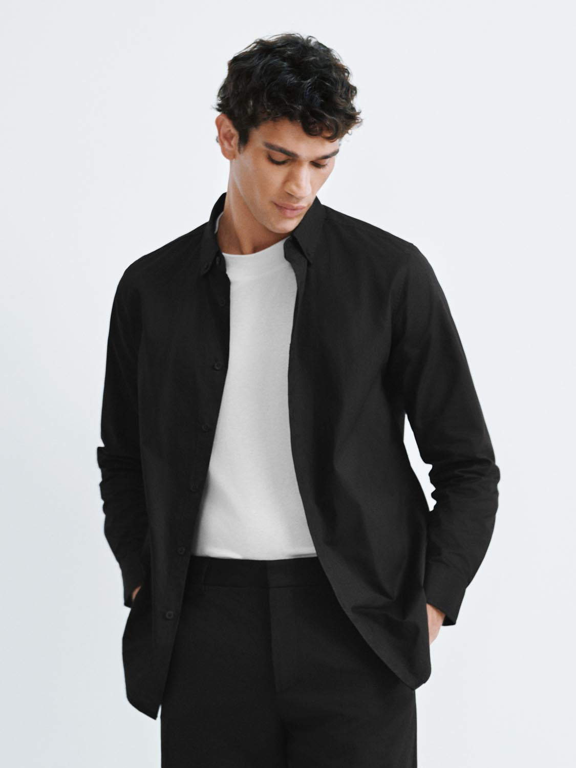 Button Up Basic Shirts