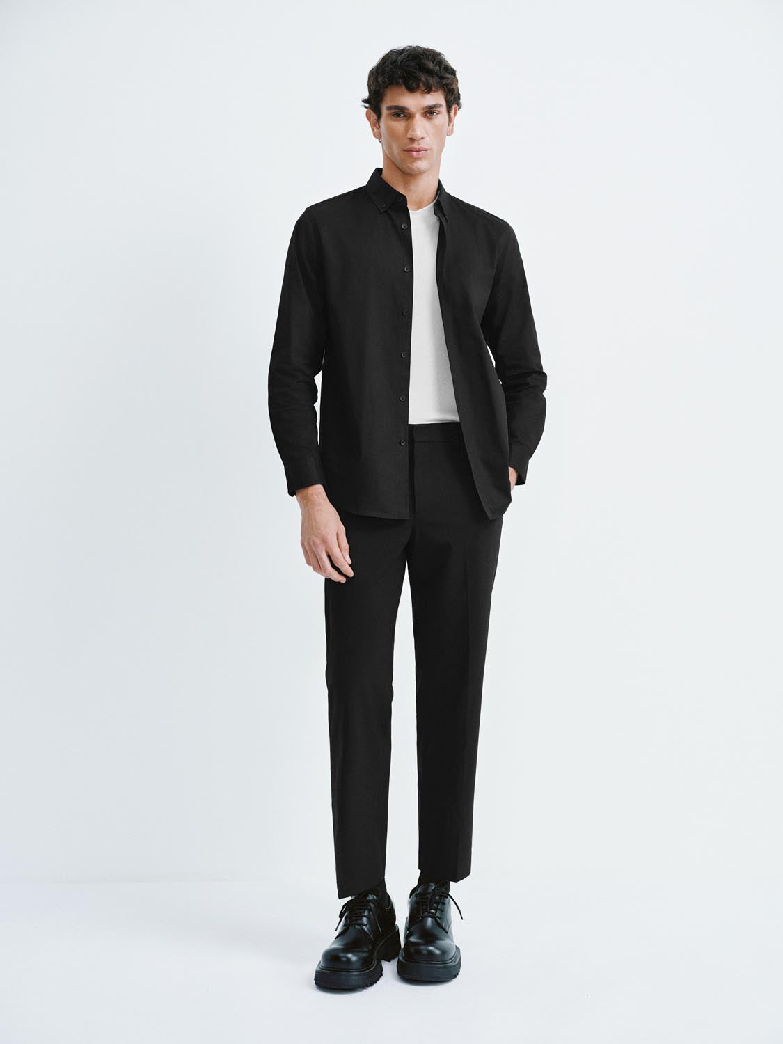 Button Up Basic Shirts