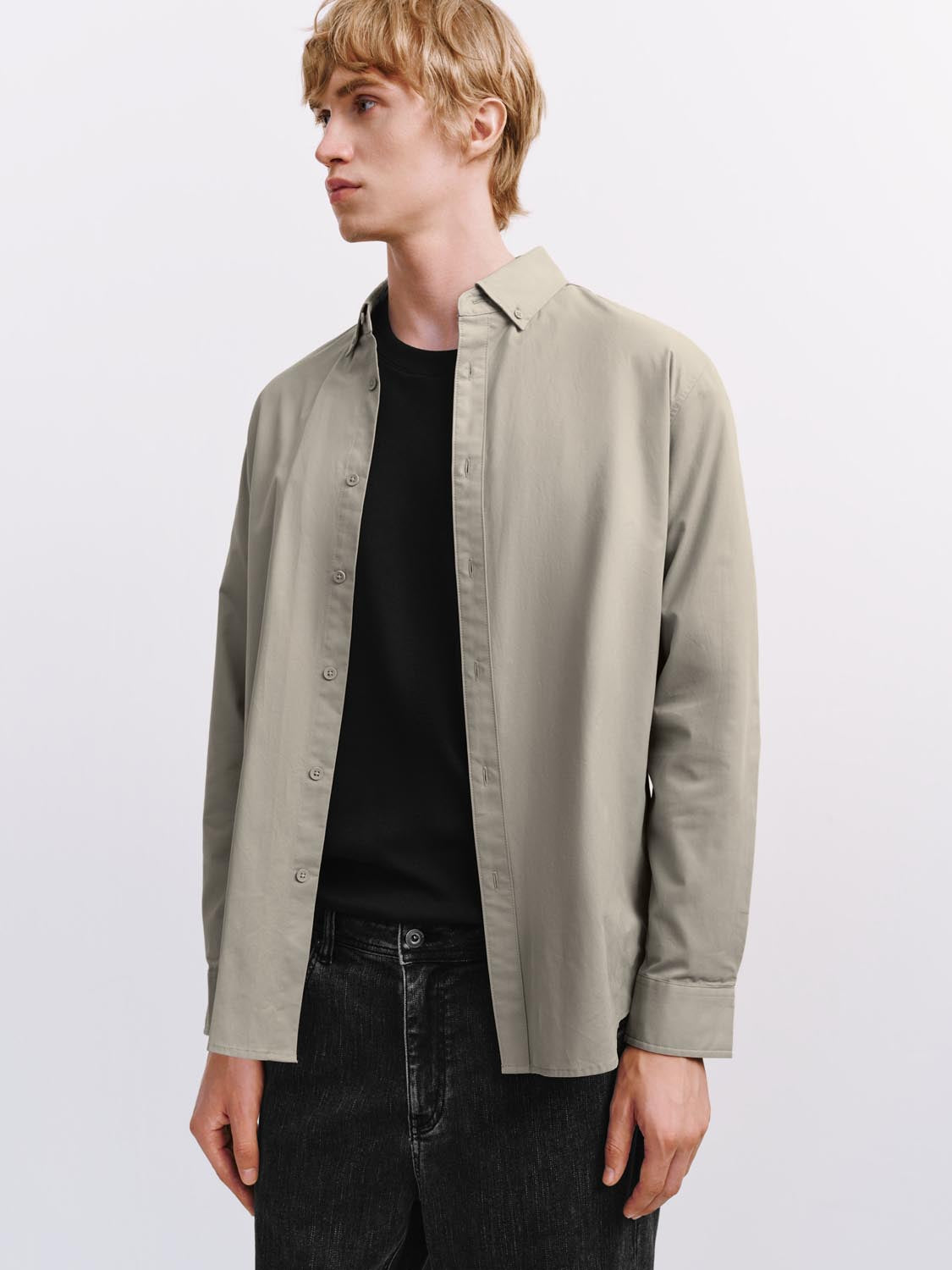 Button Up Basic Shirts