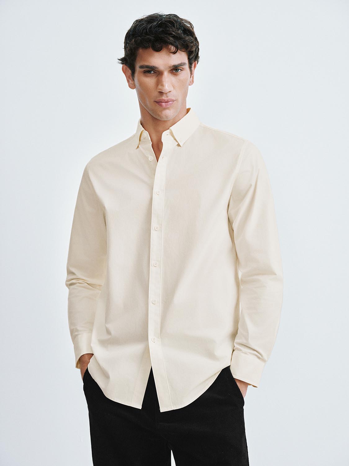 Button Up Basic Shirts