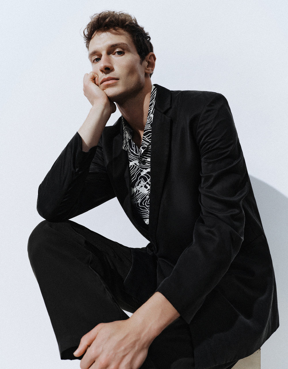 Tie Side Blazer