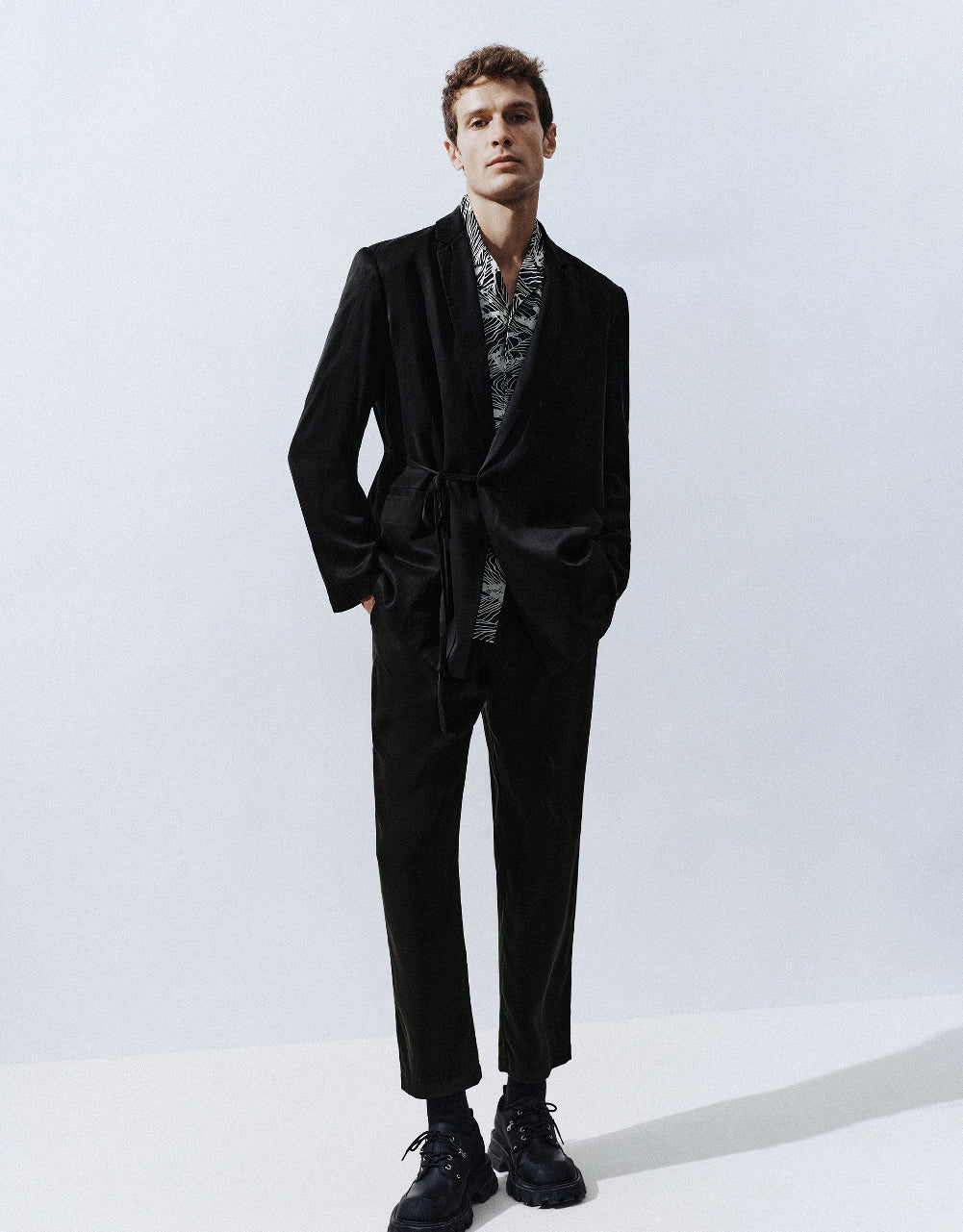 Tie Side Blazer