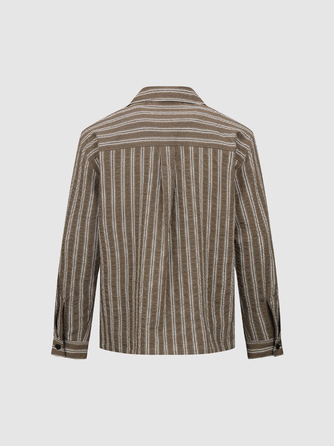 Striped Button Up Jackets