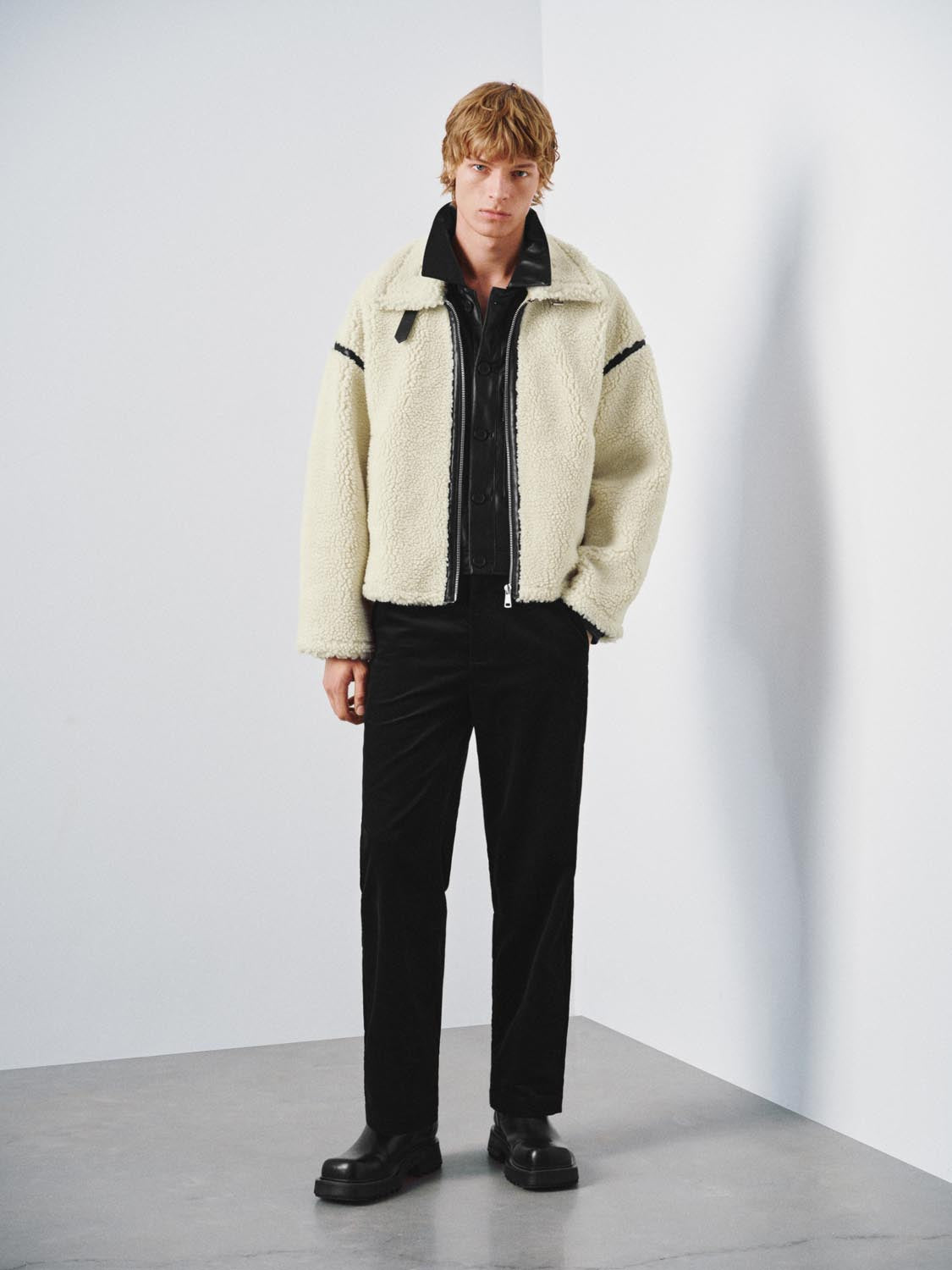 Faux Fur Collared Jackets