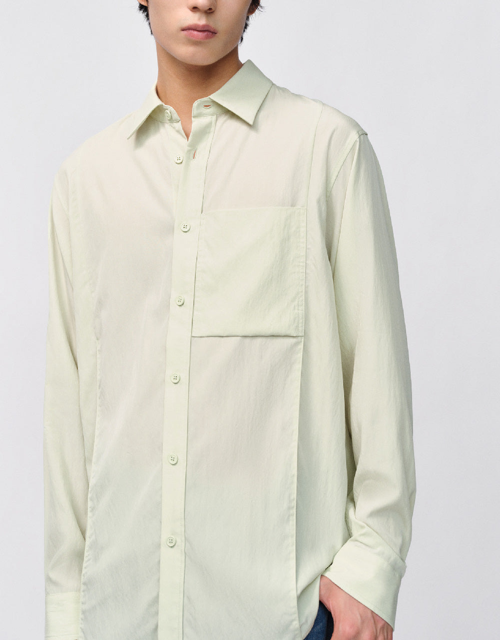 Button Up Loose Shirt