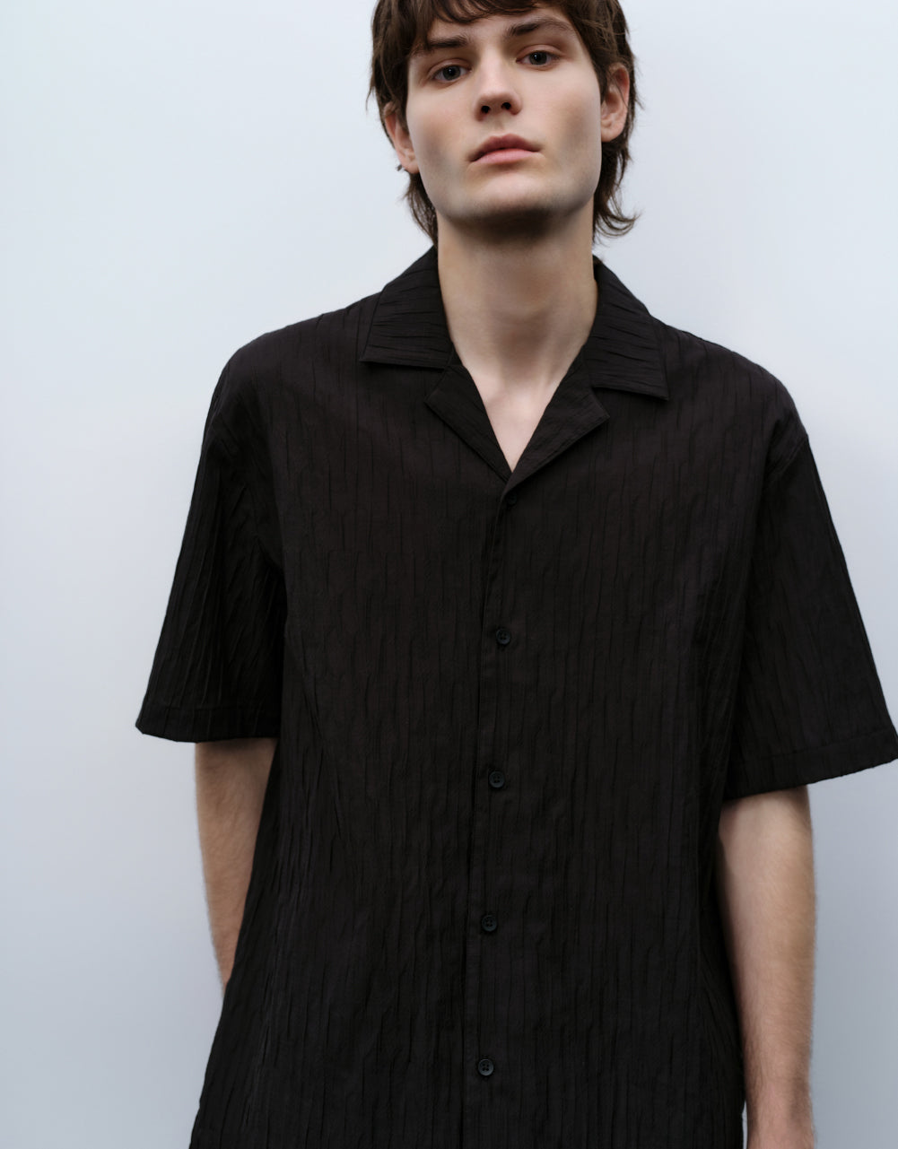Textured Loose Shirt