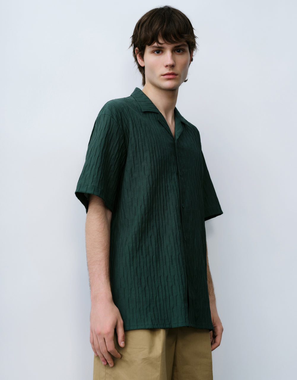 Textured Loose Shirt