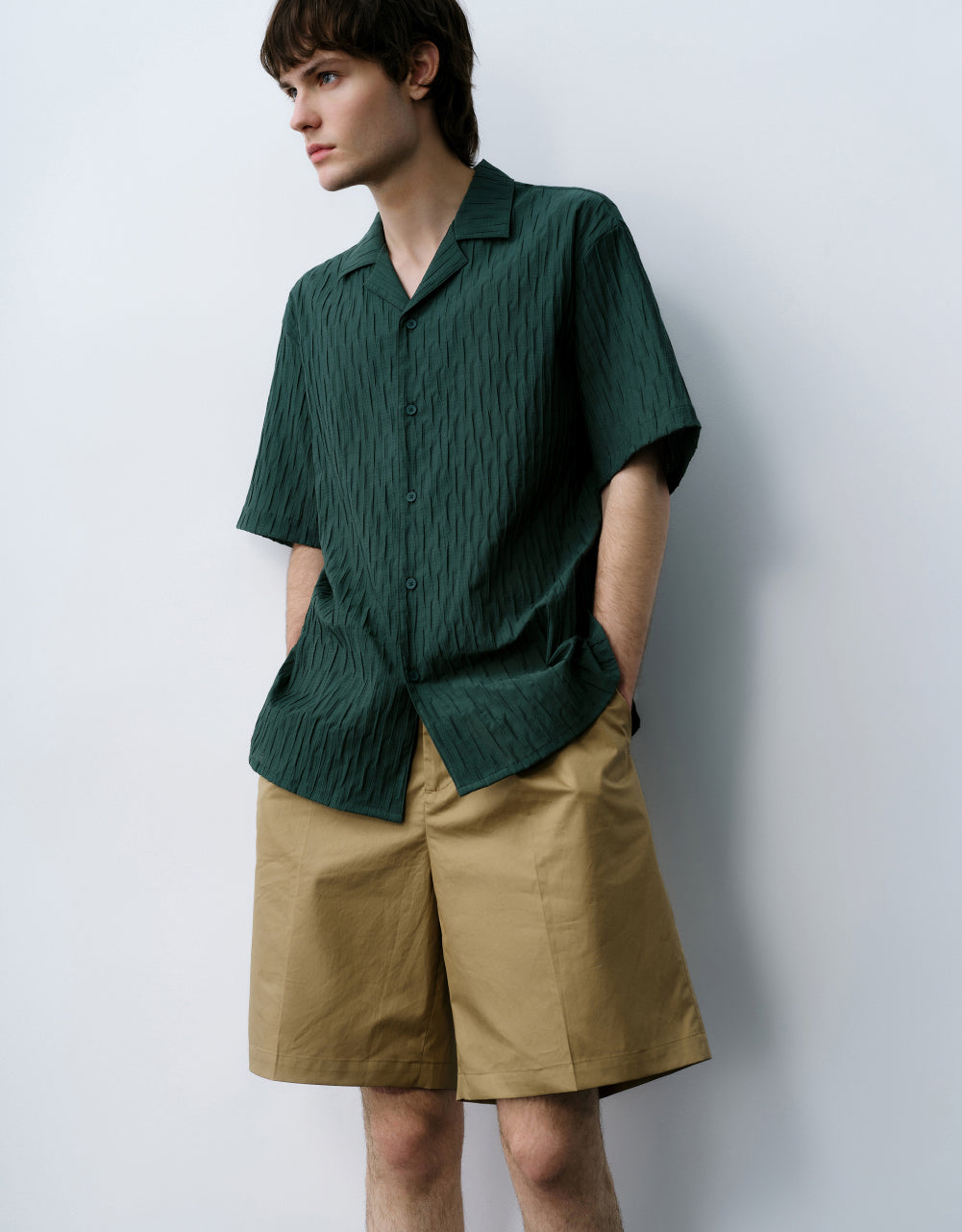 Textured Loose Shirt