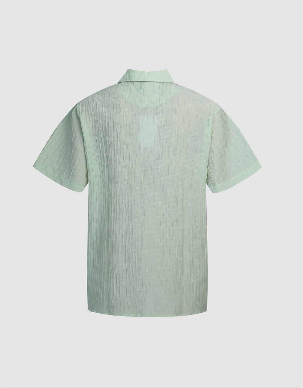 Textured Loose A-Line Shirt