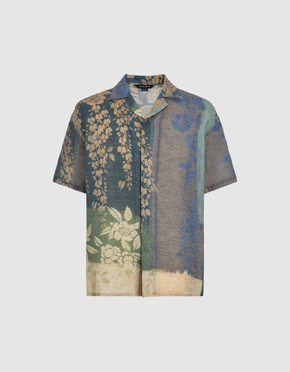 Printed Straight Loose Shirt