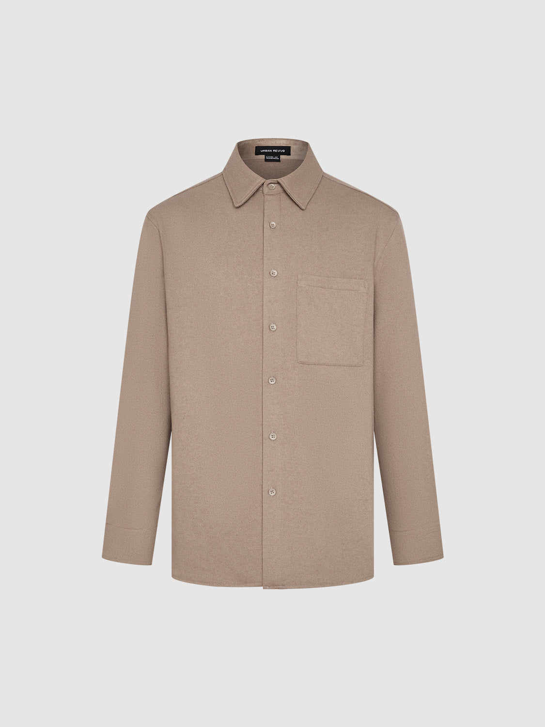 Loose Chest Pocket Shirt