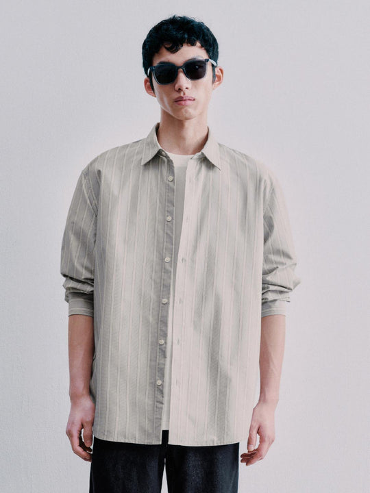 Striped Loose-Fit Shirts