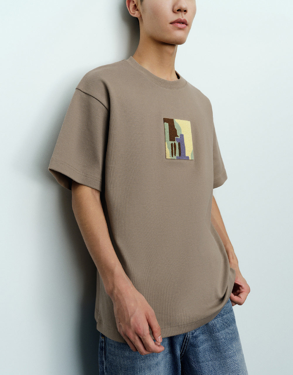 Straight Knitted T-Shirt
