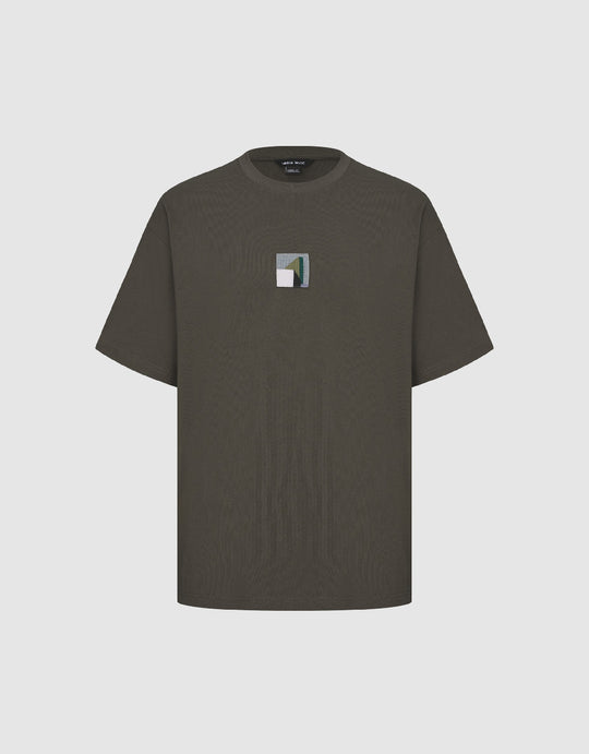 Crew Neck Straight T-Shirt