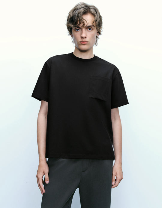 Crew Neck A-Line T-Shirt