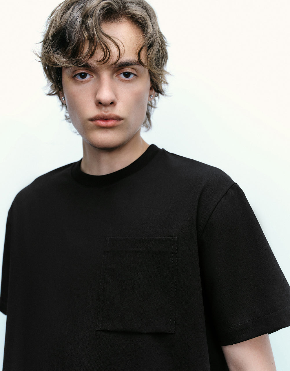 Crew Neck A-Line T-Shirt