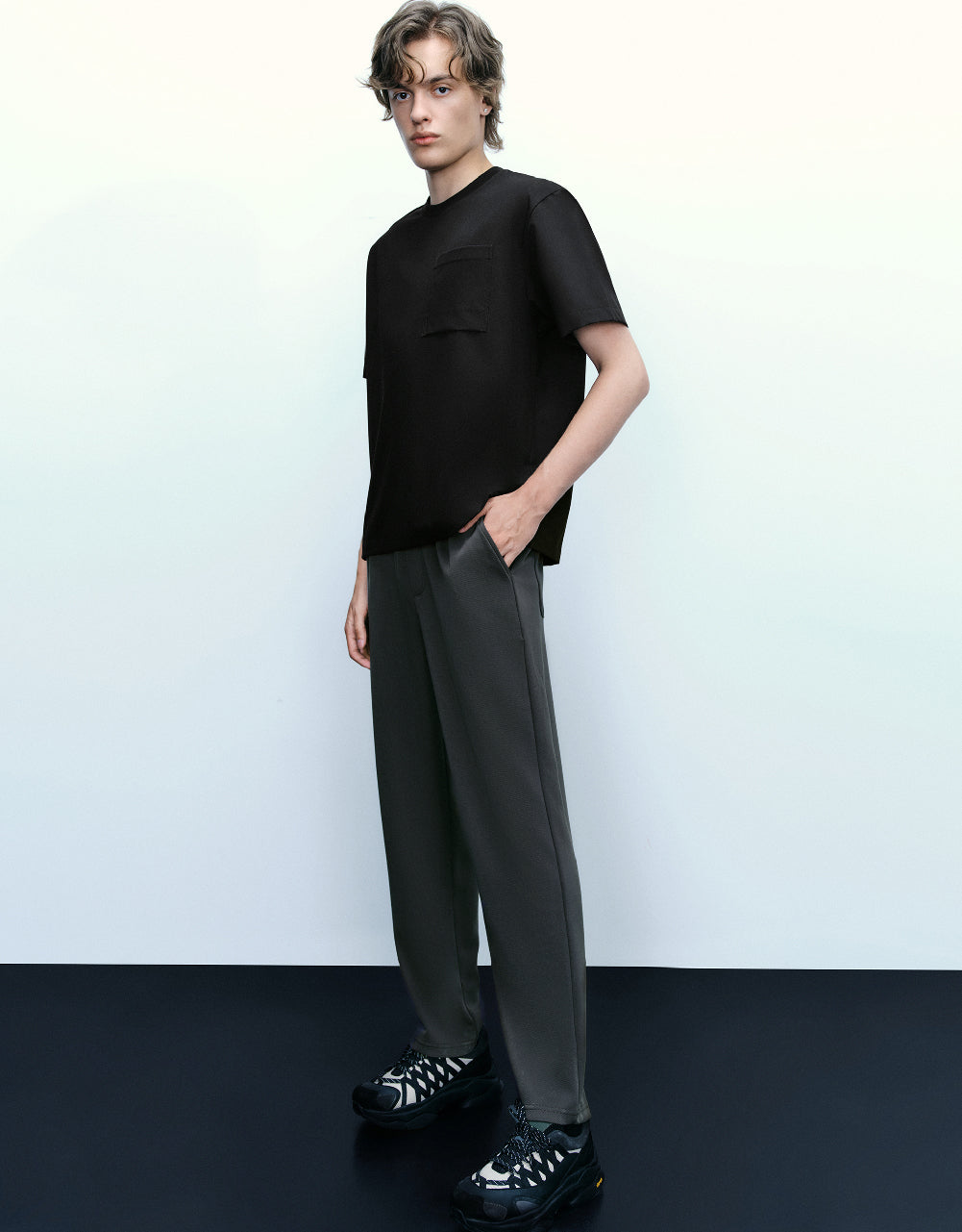 Crew Neck A-Line T-Shirt