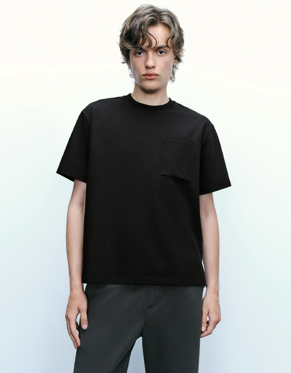 Crew Neck A-Line T-Shirt