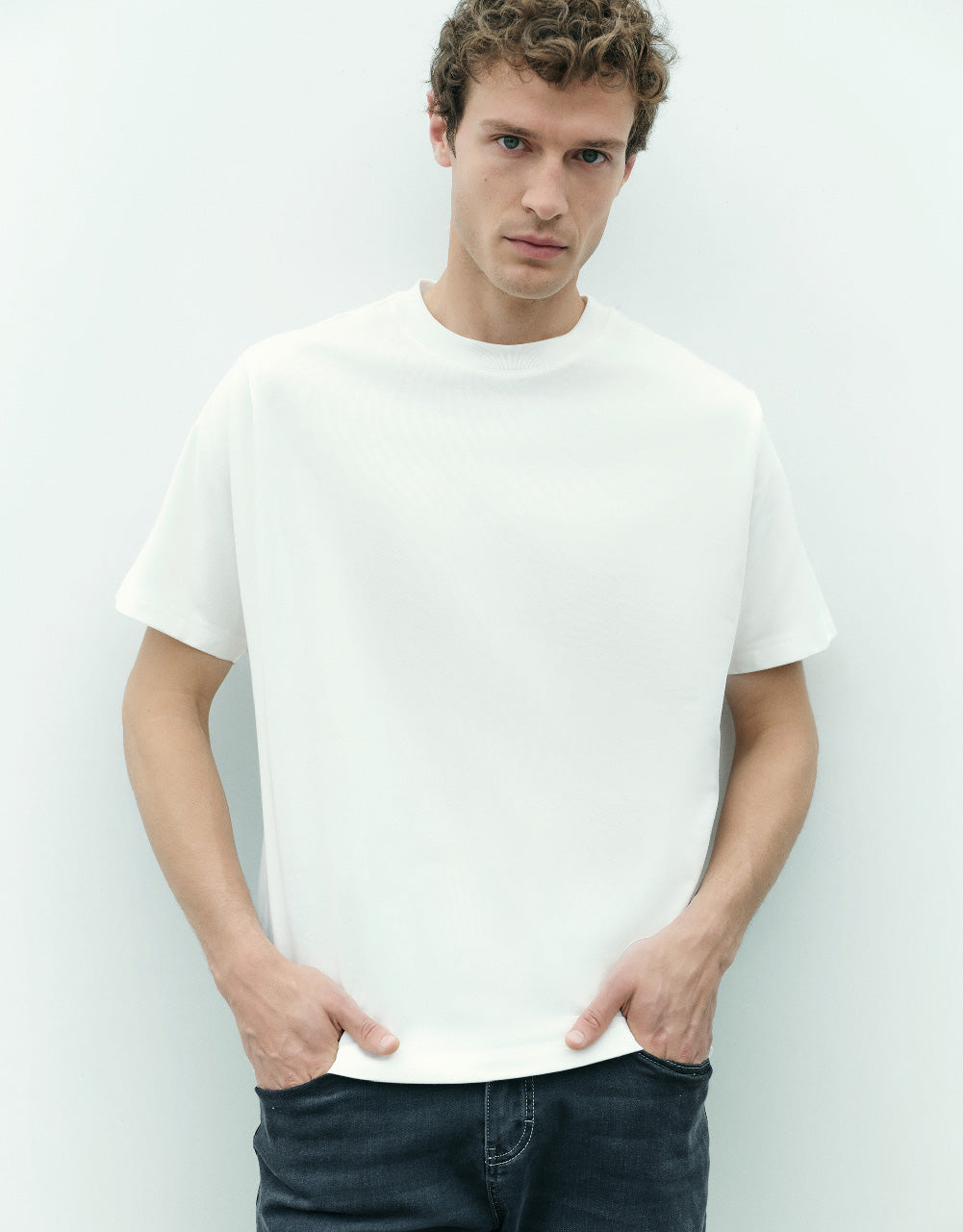 Dolman Sleeve Crew Neck T-Shirt
