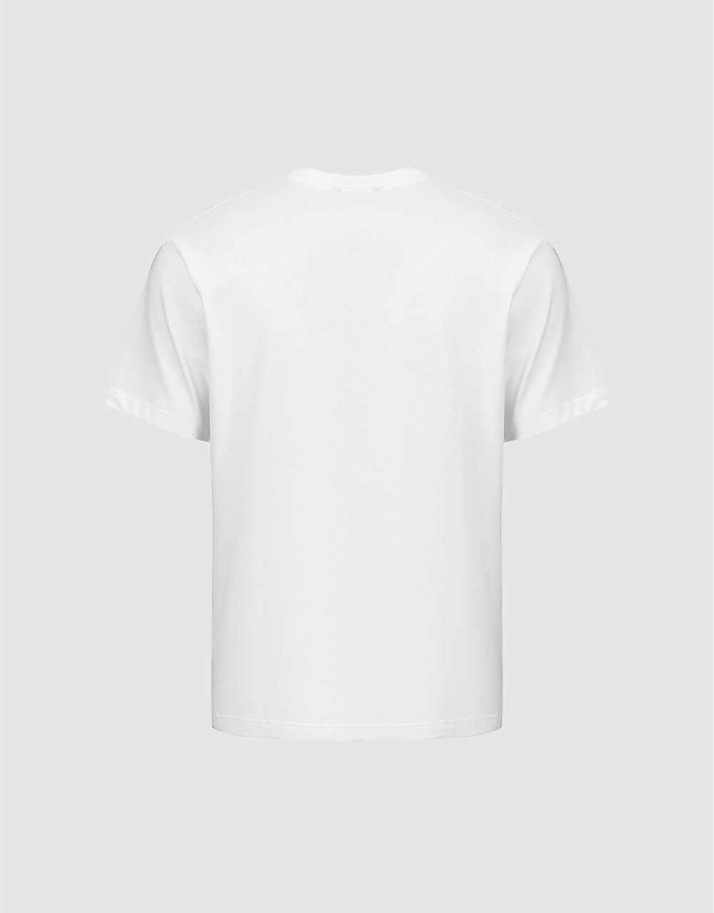 Letter Printed Crew Neck T-Shirt